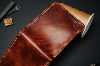 The Dillon — Museum Cognac Rocado Shell Cordovan Bifold