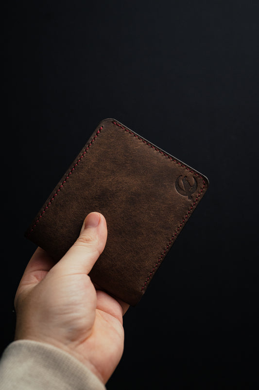 The Dillon - Handmade Full-Grain Leather Bifold Wallet