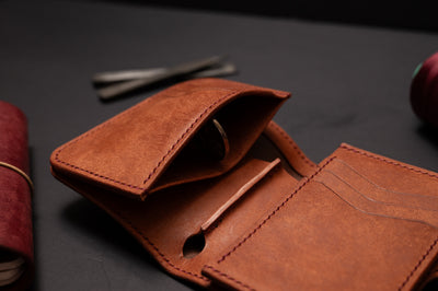 The Fulton — Two-Tone Pueblo Bifold Wallet