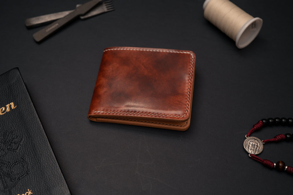 The Lington — Shell Cordovan Bifold Wallet