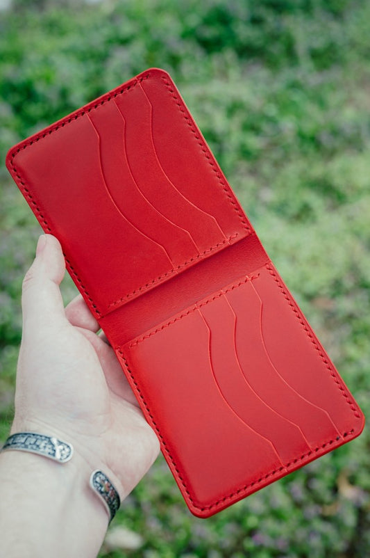 The Dillon - Red Shell Cordovan - DarkSkyLeather
