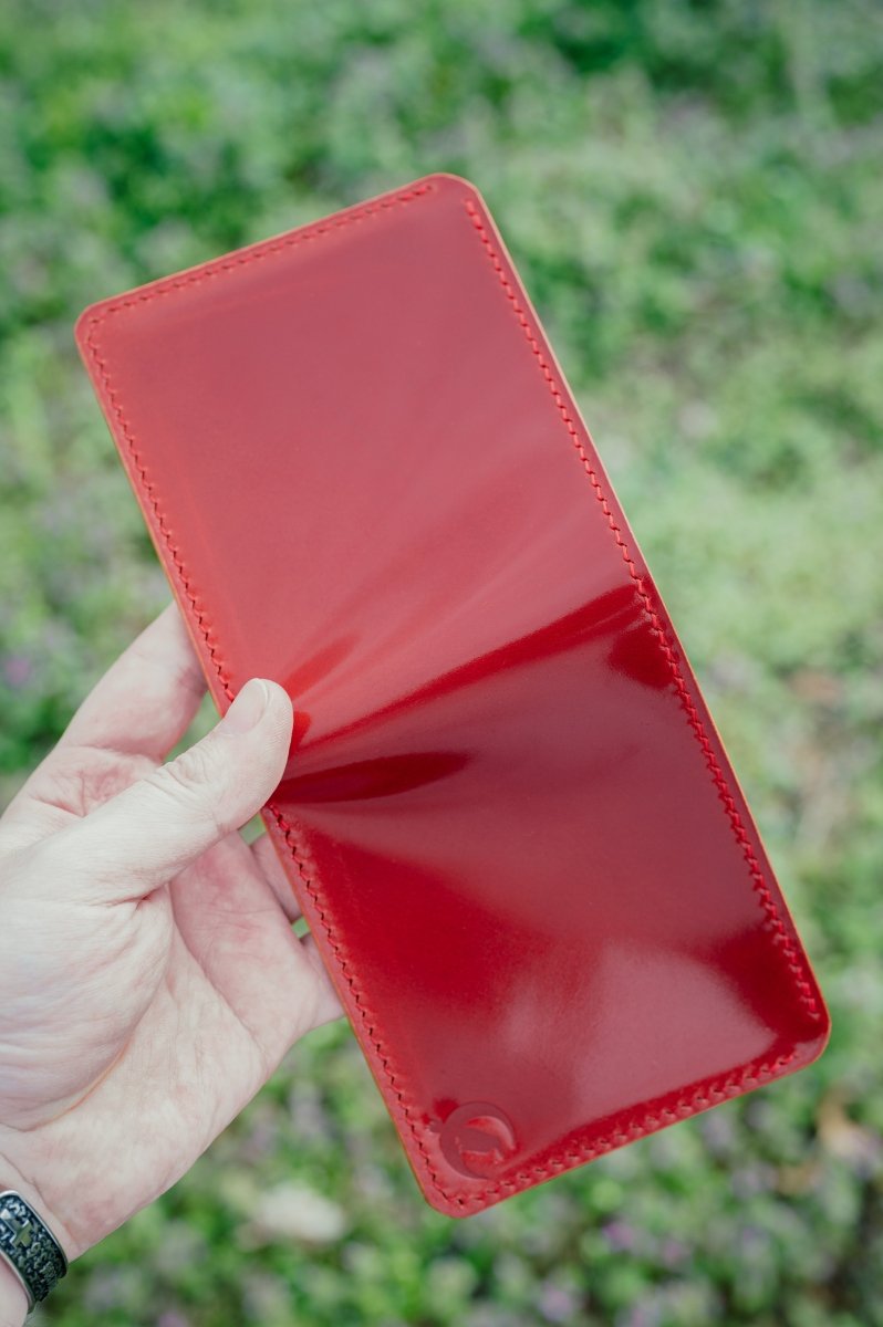 The Dillon - Red Shell Cordovan - DarkSkyLeather