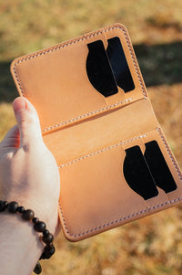 The Hosea - Shell Cordovan & Full Grain - DarkSkyLeather