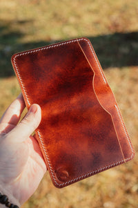 The Hosea - Shell Cordovan & Full Grain - DarkSkyLeather