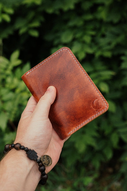 The Morgan - Shell Cordovan 'Museum Cognac' - DarkSkyLeather