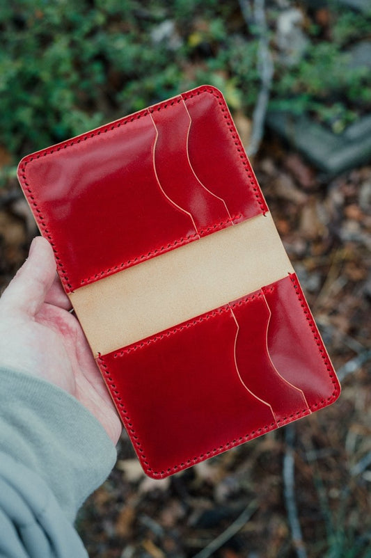 The Morgan - Red Shell Cordovan - DarkSkyLeather