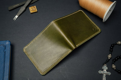 The Dillon — Olive Buttero Bifold Wallet