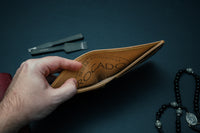 Men’s Pine Green Shell Cordovan Leather Bifold - The Dillon