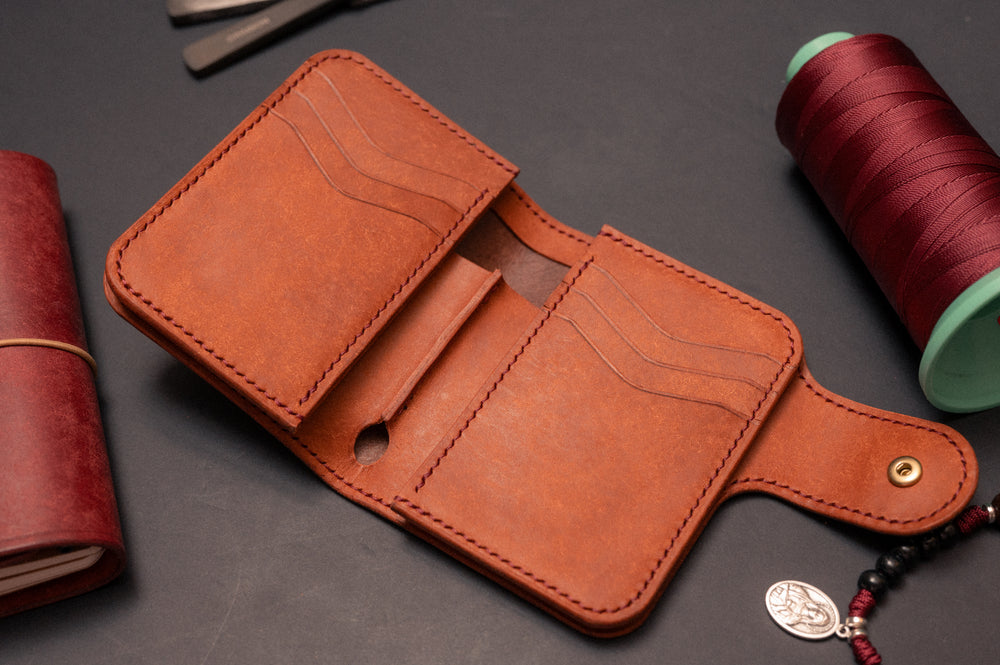 The Fulton — Two-Tone Pueblo Bifold Wallet