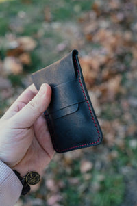 Full Grain Rosary Pouch - The Crusader - DarkSkyLeather