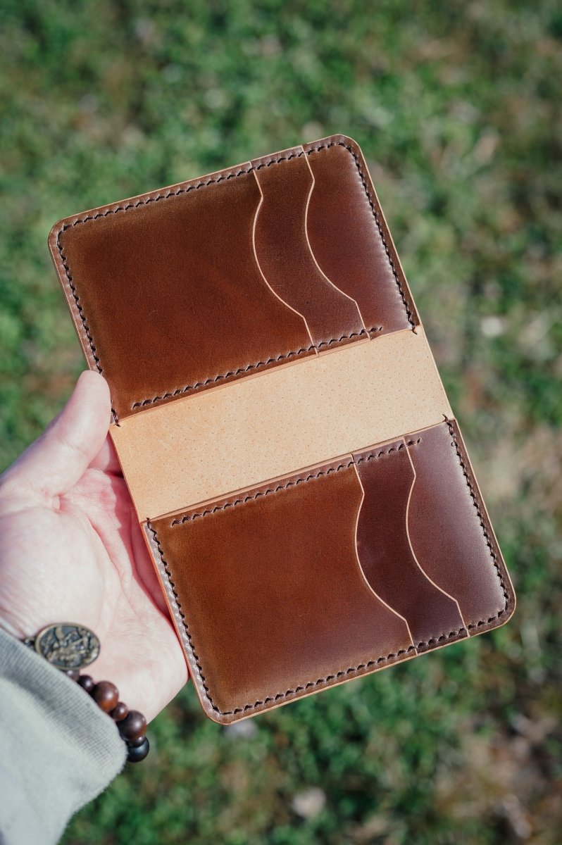 Shell Cordovan "The Morgan" - Dark Brown - DarkSkyLeather