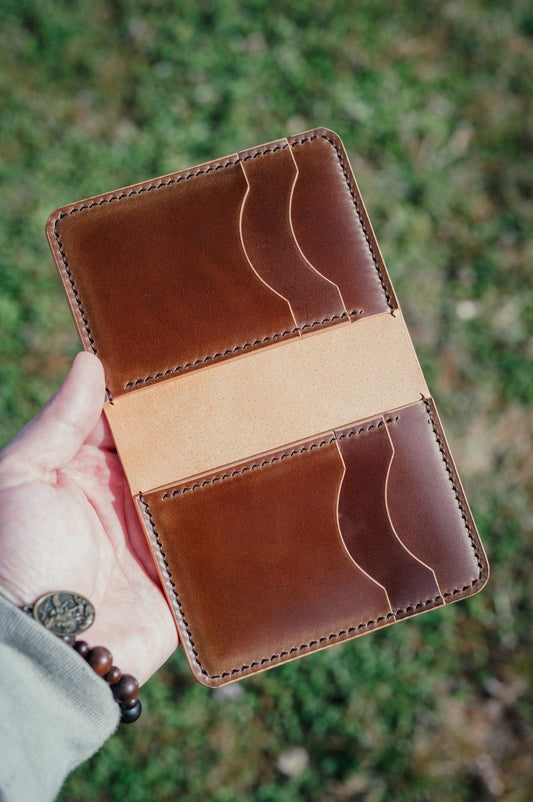 Shell Cordovan "The Morgan" - Dark Brown - DarkSkyLeather