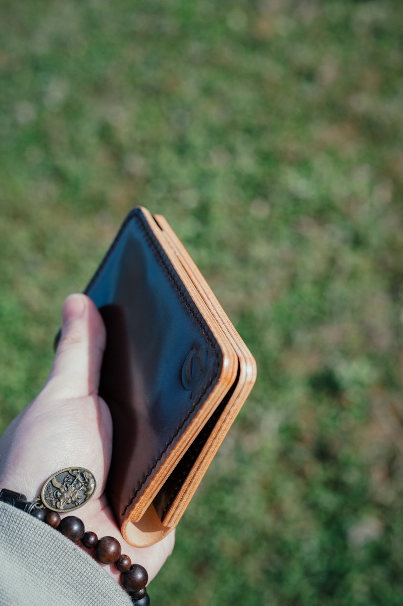 Shell Cordovan "The Morgan" - Dark Brown - DarkSkyLeather