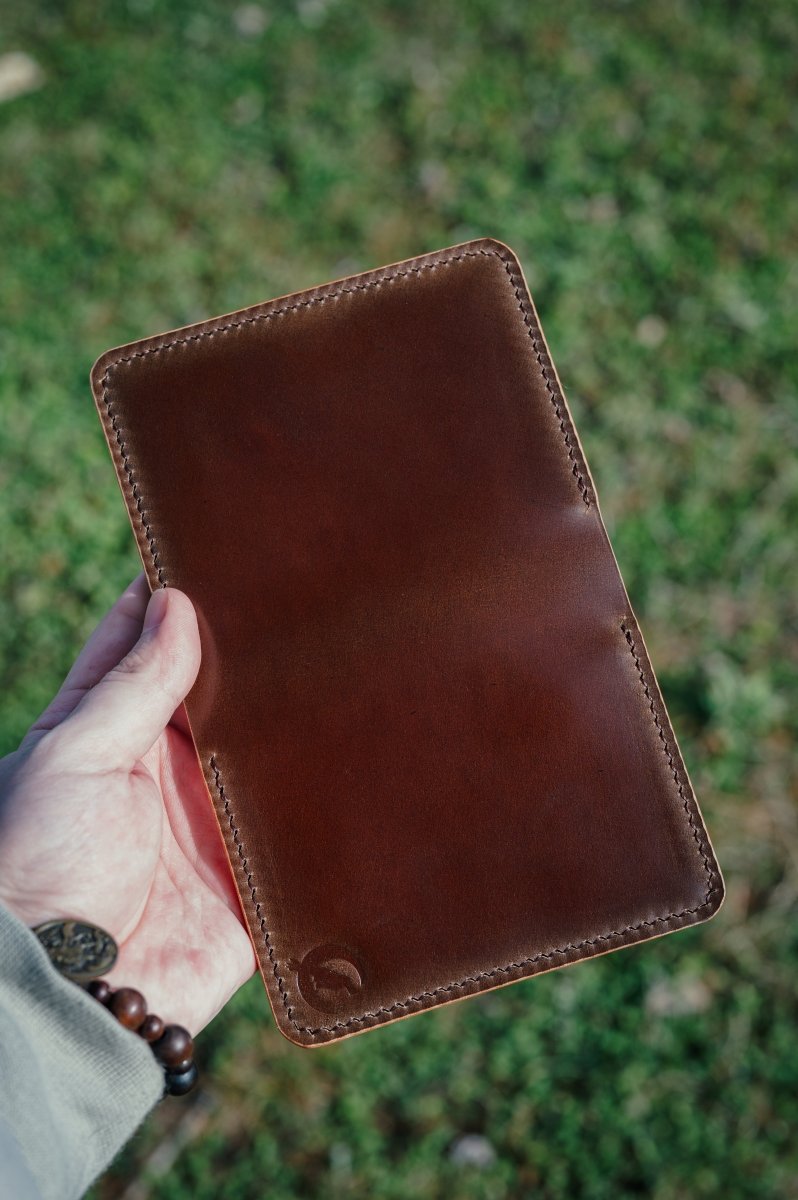 Shell Cordovan "The Morgan" - Dark Brown - DarkSkyLeather