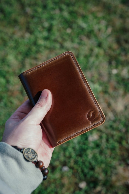 Shell Cordovan "The Morgan" - Dark Brown - DarkSkyLeather