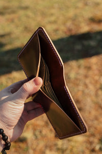 The Hosea - Shell Cordovan & Full Grain - DarkSkyLeather