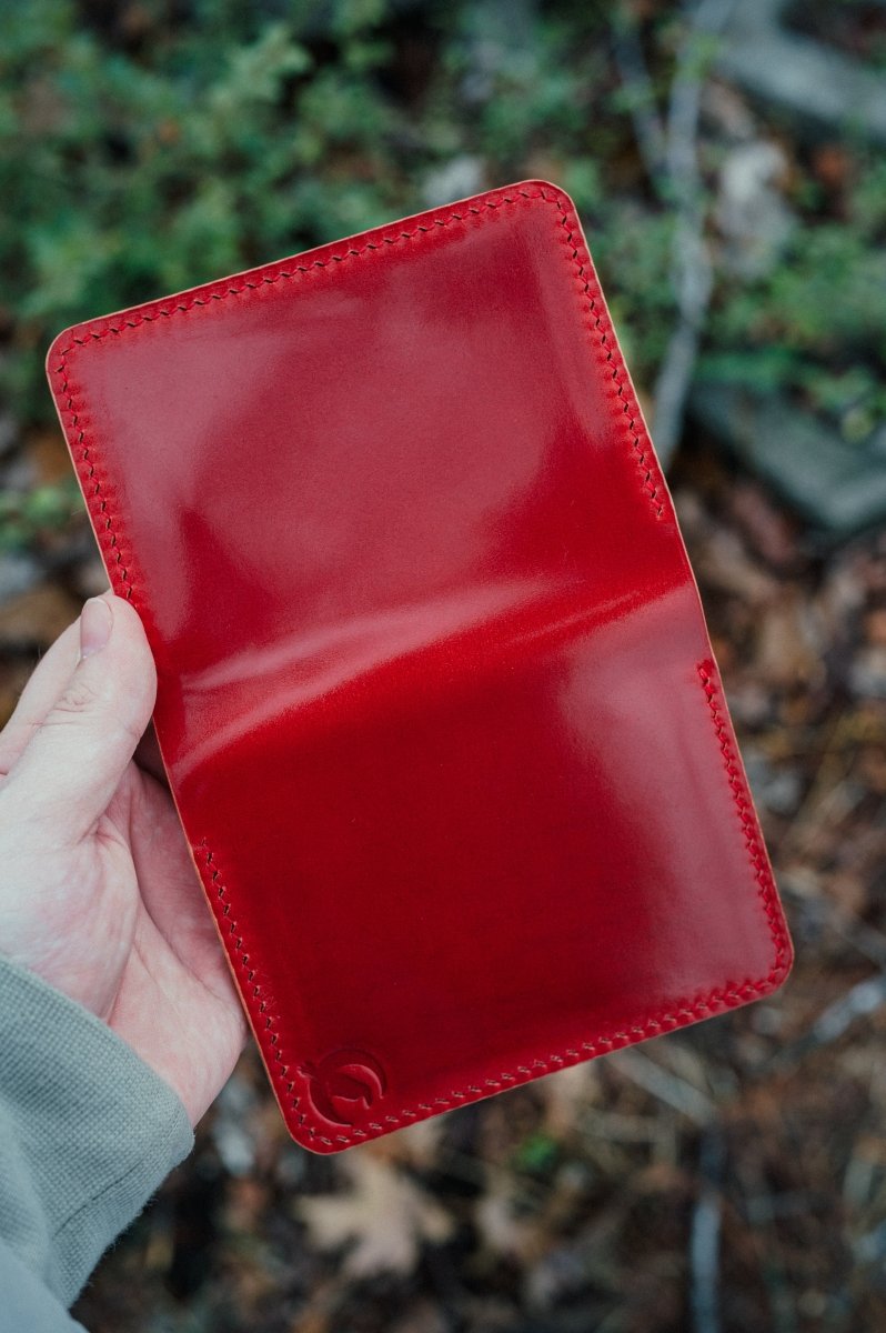 The Morgan - Red Shell Cordovan - DarkSkyLeather
